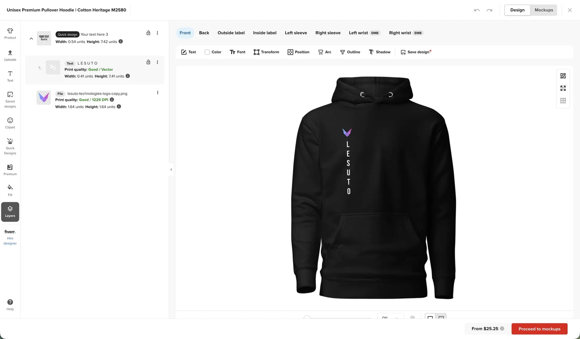 Printful Fulfillment. Design It In Printful