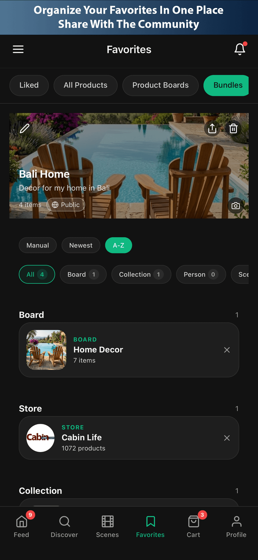 Social feed